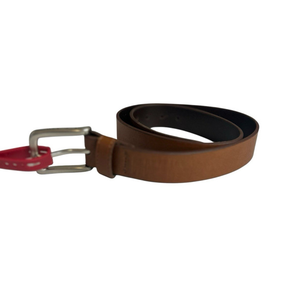 Mens Levi's Leather Brown Belt Sizes Medium 1.75" Width Full Grain NWT‎ NF7017 - Picture 1 of 8